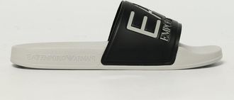 Emporio Armani Sliders EA7 in gomma con stampa logo