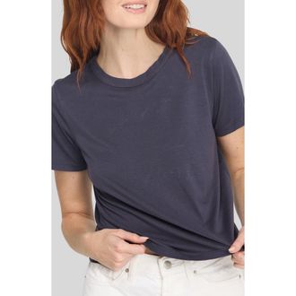 Project Social T Baker Crewneck T-Shirt in Charcoal at Nordstrom, Size X-Small