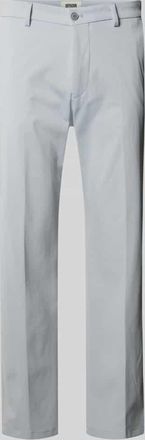 Drykorn Drykorn Straight Fit Stoffhose mit B&uuml;gelfalten Modell Ajend in Hellblau, Gr&ouml;&szlig;e 31/32