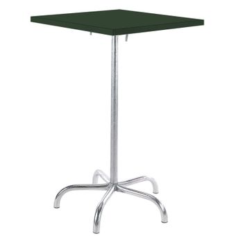 Schubiger M&ouml;bel Metall-Stehtisch S&auml;ntis Quadratisch
