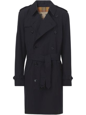 Burberry Trench doppiopetto - Blu