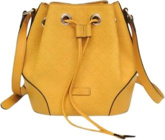 Gucci Pre-owned Bolso Cubo Diamante Brillante - Pre-owned - Mujer - Amarillo - ONE SIZE