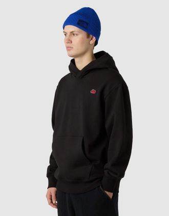 The North Face Icon - Felpa nera unisex con cappuccio e logo-Nero
