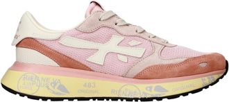 Premiata Lauryn Sneaker - Dames - Sneakers - Roze - 36 EU - Leer - Schoenen