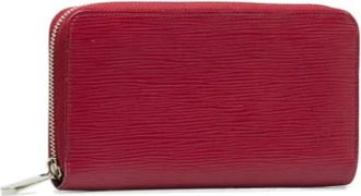Louis Vuitton Pre-owned Wallets, female, Red, Size: ONE SIZE Pre-owned Leather Wallet