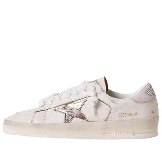 Golden Goose (WMNS) Golden Goose Stardan White Metallic Silver GWF00128-F007276-82942