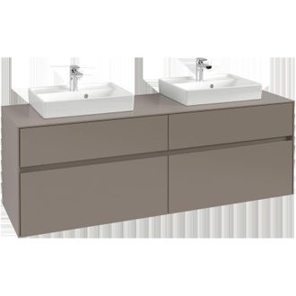 Villeroy & Boch Mueble De Lavabo Collaro, Para 2 Lavabos, De