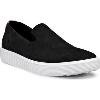 Ecco Soft 60 Slip-On Sneaker in Black at Nordstrom Rack, Size 6-6.5Us / 37Eu