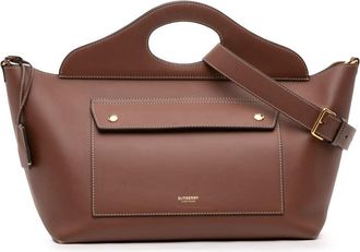 Burberry Pre-owned Burberry Medium Calfskin Soft Pocket Satchel Ladies B2XC83L57YBIXQG4