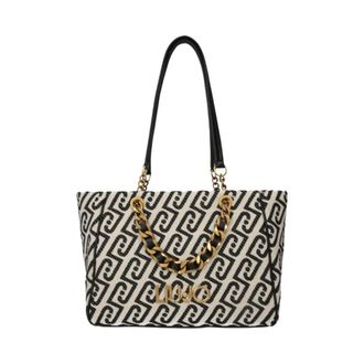 Liu Jo Monogram Shopping Tote - female - Liu Jo - Shopping Bags - Multicolor - ONE SIZE - Bags