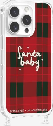 La Coque Fran&ccedil;aise H&uuml;lle f&uuml;r iPhone 16 Pro Max Santa Baby