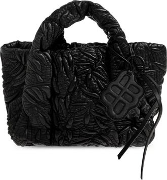 Munthe Tassen, Dames, Zwart, ONE Size, Leer, Lix Bag