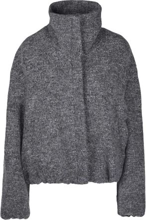 Alysi Bomber Jassen - Dames - Bomber jackets - Grijs - M - Jassen