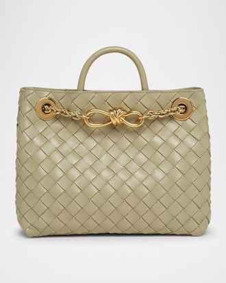 Bottega Veneta Small Andiamo Shoulder Bag with Chain Strap