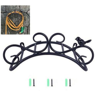 OEM Soporte Para Manguera De Jard&iacute;n, Montaje En Pared, Soporte Para Manguera De Jard&iacute;n, Soportes Decorativos De Pared, Soporte De Hierro Fundido Para Mang