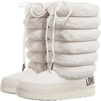 Love Moschino Boots & Ankle Boots - Stivaletto Donna - beige - Boots & Ankle Boots for ladies