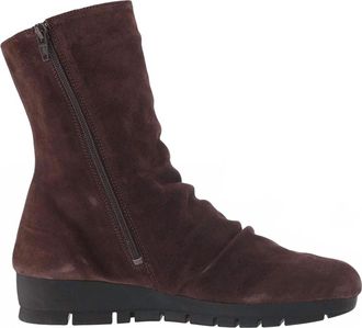 Eric Michael Womens Ren Leather Boot In Brown