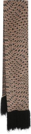 Amiri MA Swirl scarf - men - Polyamide/Viscose - One Size - Neutrals