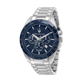 Maserati Accessoires, Heren, Grijs, ONE Size, Traguardo Chronograph