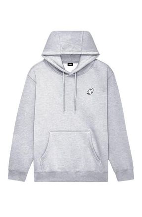 Dalix Ghost Midweight All Day Hoodie in Heather Gray at Nordstrom, Size Xxx-Large