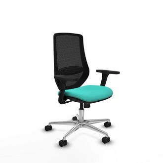 Piqueras y Crespo Piqueras Y Crespo Mardos Sincro Silla De Oficina Turquesa