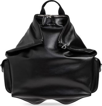 Alexander McQueen Alexander McQueen, Backpacks, male, Black, Size: ONE SIZE Manta Backpack