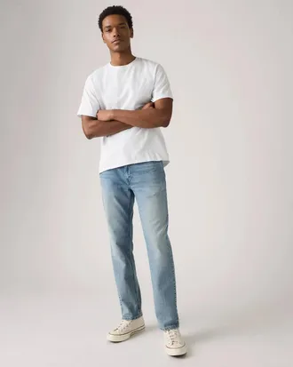 Levi's 541 Jeans Mens Blue Denim Cotton Zip Fly Athletic Tapered JAX1856