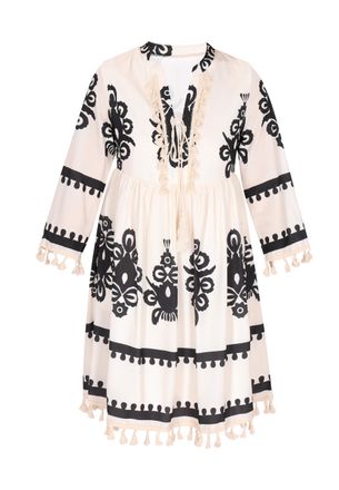 Izia jurk vrouwen beige