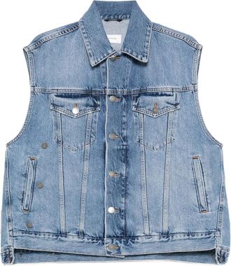 Haikure Button Denim Gilet