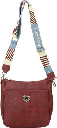 Bioworld Merch Womens Harry Potter Hogwarts Crest Crossbody Bag In Maroon