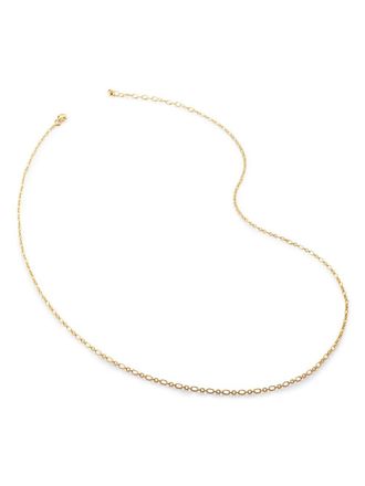 Monica Vinader Collana Woven Chain in oro Vermeil 18kt