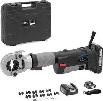 MSW Bike Accessories Msw - Crimpadora - Hidr&aacute;ulica - 16 A 300 Mm&sup2; - Engaste Hexagonal - 60 Kn