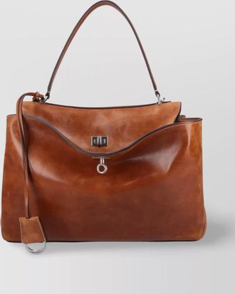 Balenciaga handle strap shoulder bag metal hardware