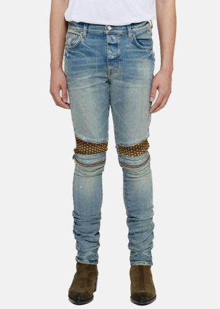 Amiri Velvet Pj Mx2 Denim Jeans In Clay Indigo