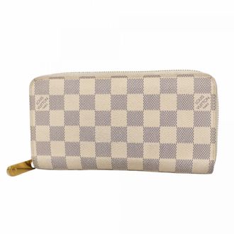 Louis Vuitton White Long Wallet (Bi-Fold) (Pre-Owned)