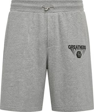 Philipp Plein Uomo, Pantaloncini, Grigio, M, new