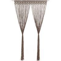 OEM Cortina De Macram&eacute; Color Topo, 140x240 Cm, Algod&oacute;n - Crezuo