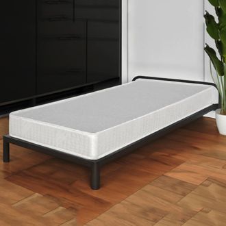 Talamo Italia Talamo Italia - Colch&oacute;n Individual Dabardonad, Colch&oacute;n De Espuma De Poliuretano, Colch&oacute;n Enrollado Al Vac&iacute;o, 100% Made In Italy, 80x190h18 Cm
