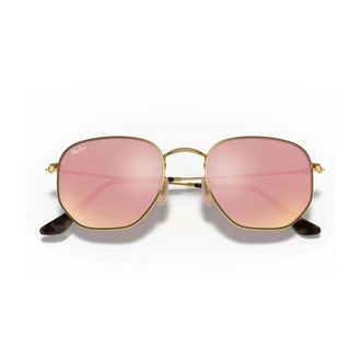 Ray-Ban Sunglasses, unisex, Yellow, Size: 48 MM Rb3548N Hexagonal