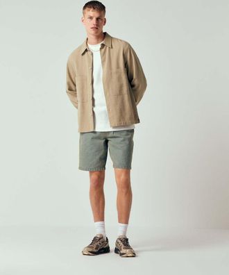 Pegador Pegador - Bostic - Jorts in denim blu slavato vintage