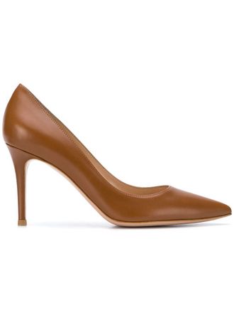 Gianvito Rossi Pumps a punta - Marrone