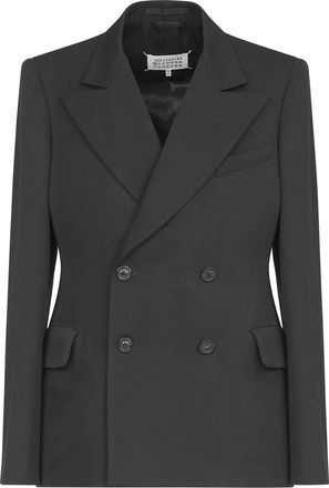 Maison Margiela Four-Stitch Wool Blazer