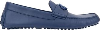 Gucci Slip-On Loafers - Heren - Loafers - Blauw - 39 1/2 EU - Leer - Schoenen