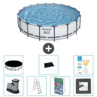Bestway Piscina Bestway Steel Pro Max Redonda - 549x122 Cm - 8-piezas S543