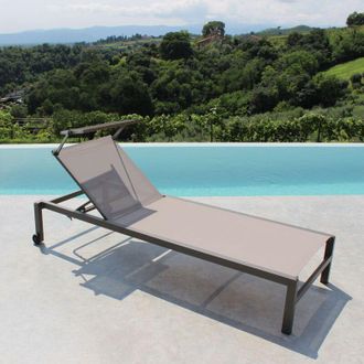 Milani Home MARCUS - lettino in alluminio con tettuccio
