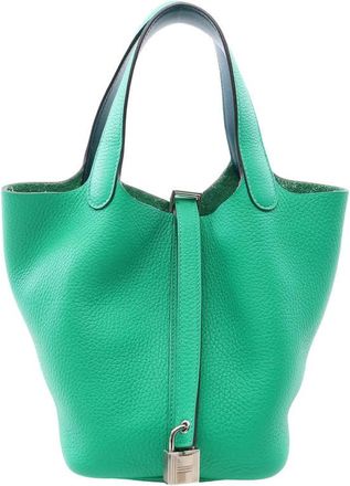 Herm&egrave;s Pre-owned Hermes Clemence Picotin Lock 18 Ladies OXHHEES3OXGD4V9A