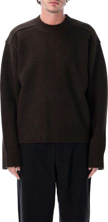 STUDIO NICHOLSON Berez Relaxed Fit Dropped Shoulder Sweater