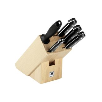 Zwilling Zwilling Juego De Cuchillos Gourmet De 6 Piezas, Acero Inoxidable, Plata/negro, 48 X 38 X 28 Cm