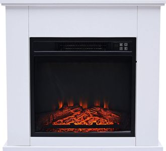 Purline Purline - Chimenea El&eacute;ctrica De Suelo 2kw Con Mando A Distancia