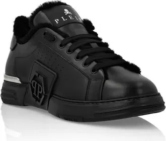 Philipp Plein Low-Top Sneakers Hexagon Unisex in Black/black at Nordstrom, Size 36